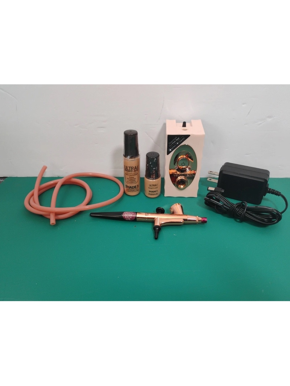 Luminess Air Airbrush Makeup System w/ Stylus Hose Adapter Foundation Shade 3